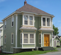 Classic Old-Town Lunenburg, Nova Scotia